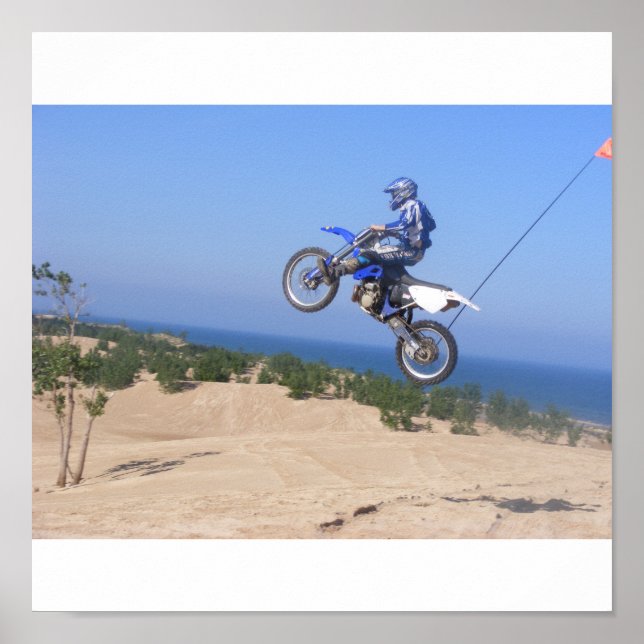 big air dirt bike poster (Front)