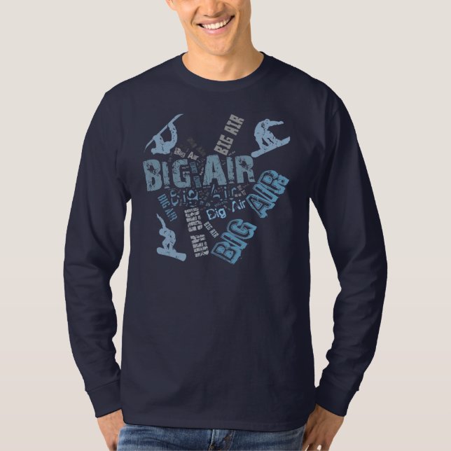 Big Air Snowboarding T-Shirt (Front)