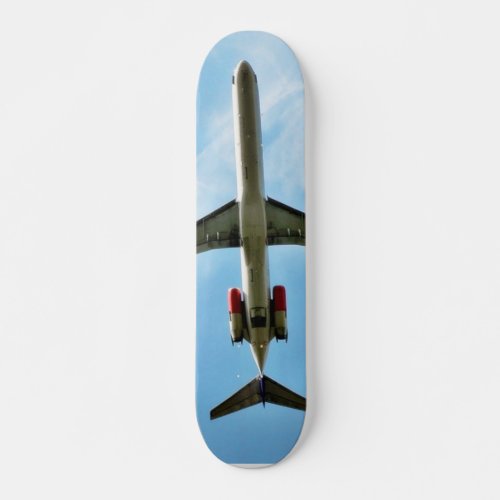 Big Airplane Take Off Skateboard Deck