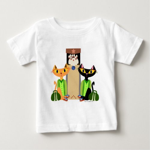 Big Alley Cats Baby T_Shirt