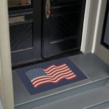 B Vanproo American Flag Door Mats 15.7 x 23.6 Inch USA Bald Eagle Fourth of July Independence Day Indoor Door Mat Bathroom Doormat Welcome Mat for Kitchen Home Decor 