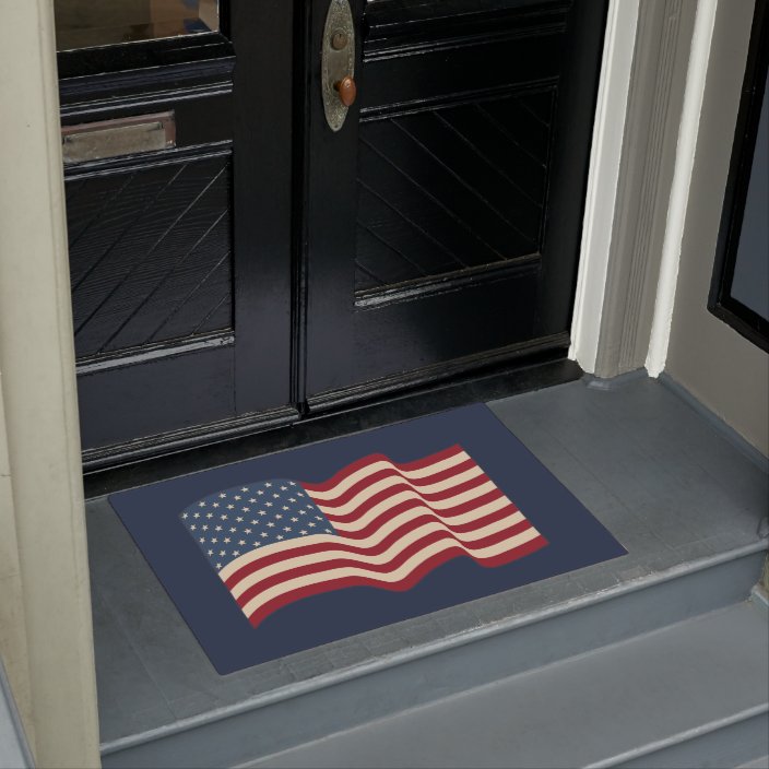 Big American Flag Mat Doormat Rug Gift