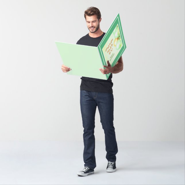 Big Amharic Ethiopian Language Birthday Card (In Situ)