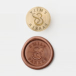 Big Ampersand Wedding Envelope Wax Seal Stamp<br><div class="desc">More designs and matching items available. Visit berryberrysweet.com for modern stationery and personalized gifts.</div>