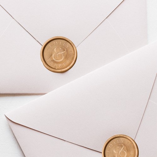 Big Ampersand Wedding Envelope Wax Seal Stamp Wax Seal Sticker