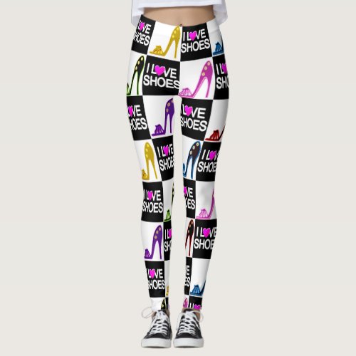 BIG AND BOLD SHOE LOVER LEGGINGS