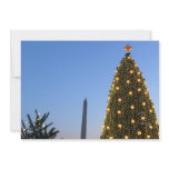 Big and Little Christmas Trees II Holiday in DC Card
