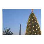 Big and Little Christmas Trees II Holiday in DC Placemat