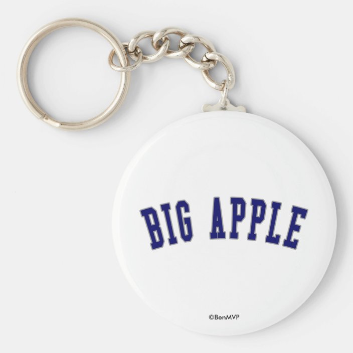 Big Apple Keychain
