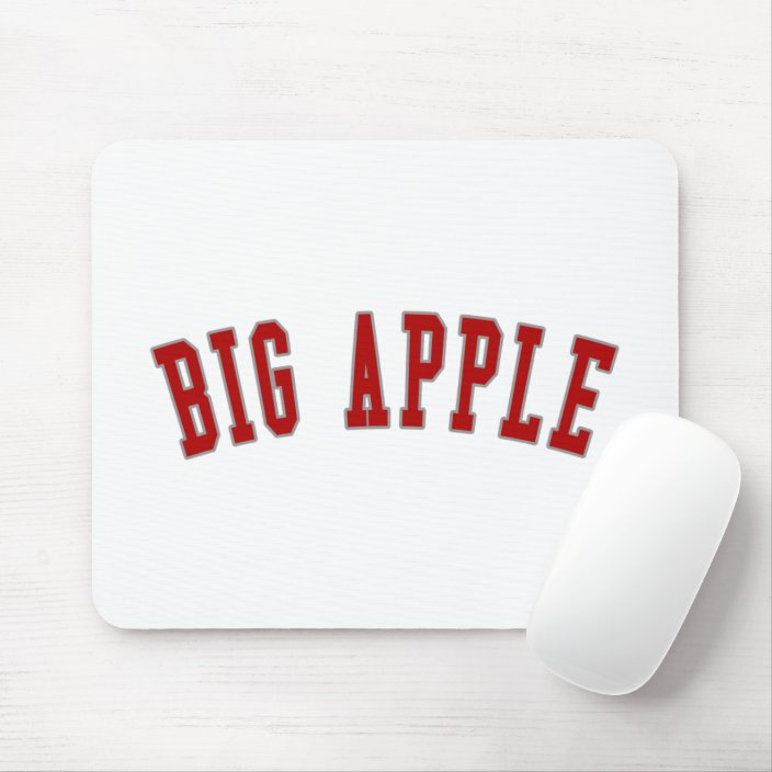 Big Apple Mouse Pad