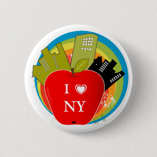 Big Apple - New York Button