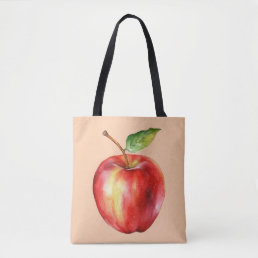 big apple tote farmers market bag peachy print