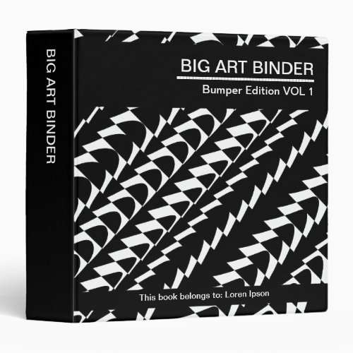 Big Art Binder 012 15in Trance Party