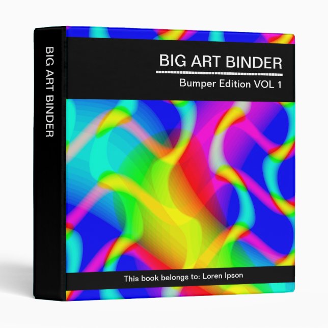 Big Art Binder 02 (1in) (Front/Spine)