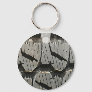 Big Automotive Car old tires Black Road trips  Keychain