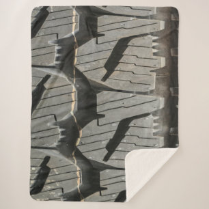 Big Automotive Car old tires Black Road trips Sherpa Blanket