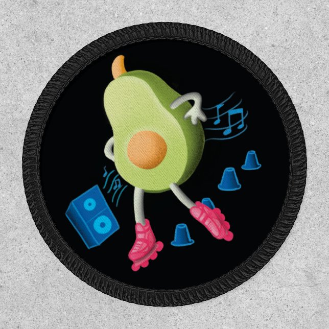 Big Avocado Roll - Slalom Jam Avo Patch (Front)
