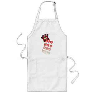 *Big Bad BBQ King* Long Apron