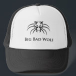 Big Bad Wolf Trucker Hat<br><div class="desc">This is a tribal Wolf Design.</div>