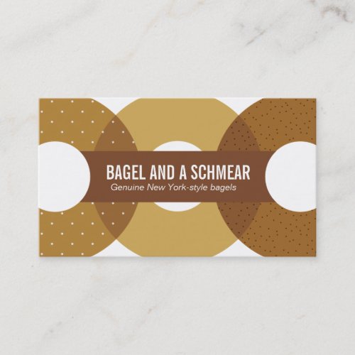 Big Bagels Business Card