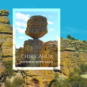 Big Balanced Rock, Chiricahua National Monument Postcard