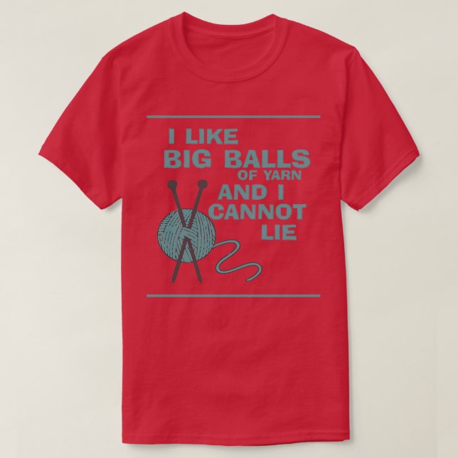 Big Balls of Yarn Range  T-Shirt (Design Front)