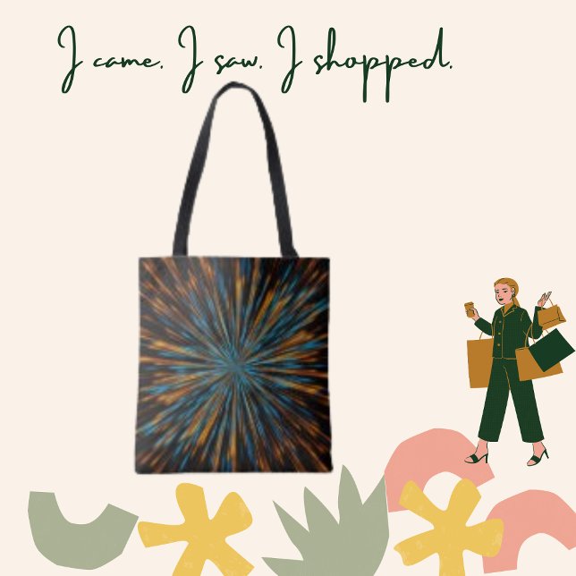  Big Bang Colour Structure Sparkling  Tote Bag (Creator Uploaded)