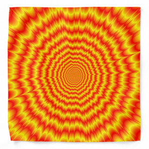 Big Bang in Red and Yellow Bandana
