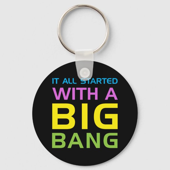 Big Bang Keychain (Front)