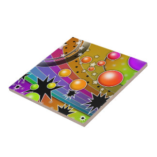 BIG BANG POP ART CERAMIC TILE