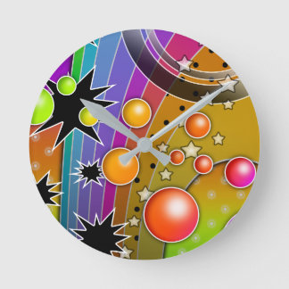 BIG BANG POP ART ROUND CLOCK