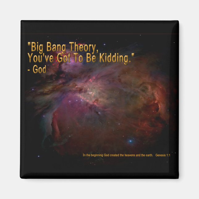 Big Bang Theory Magnet (Front)