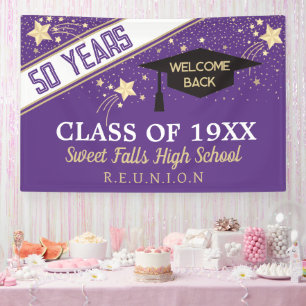 Big Banner! 50-year class reunion Banner