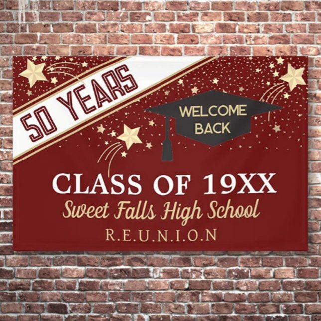 Big Banner! 50-year class reunion Banner (Creator Uploaded)