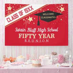 Big Banner! 50th class reunion banner