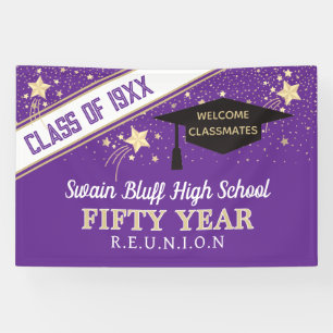 Big Banner! 50th class reunion banner