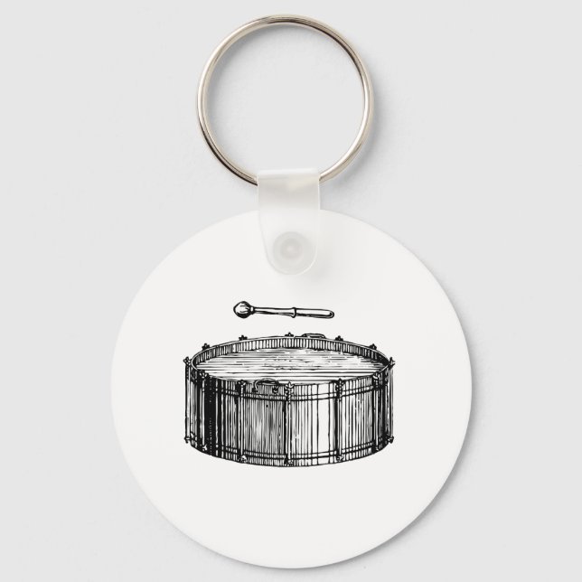 Big Bass Drum Keychain (Front)