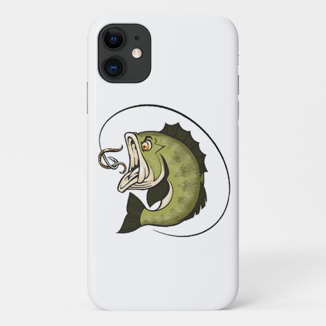 Big Bass Mouth Case-Mate iPhone Case (Back)