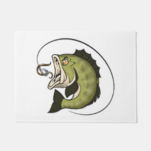 Big Bass Mouth Doormat