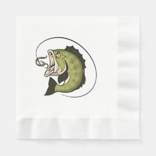 Big Bass Mouth Napkins