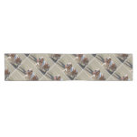 Big Basset Hound Short Table Runner