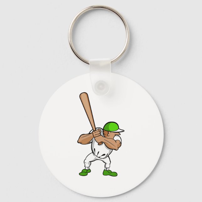 Big bat little player keychain (Front)