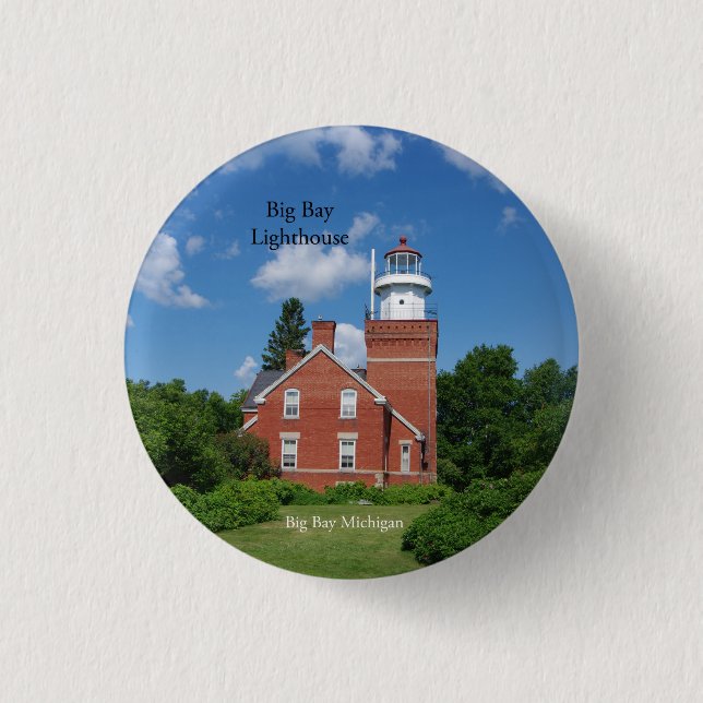 Big Bay Lighthouse button (Front)