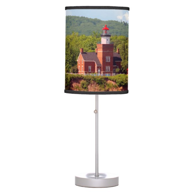 Big Bay Lighthouse from water lamp or shade (Front)