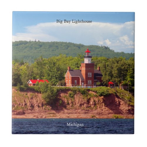 Big Bay Lighthouse from water tile