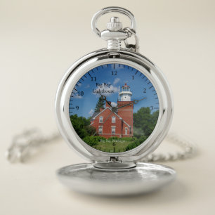 Big Bay Lighthouse pocket watch