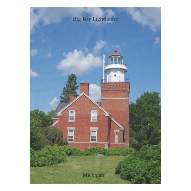 Big Bay Lighthouse tablecloth (Front)