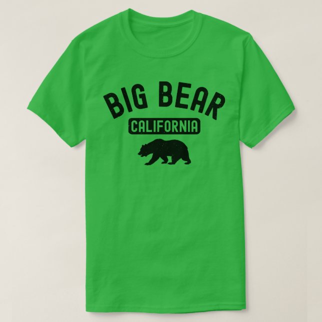 Big Bear California Lake Village Ski Snow Park So. T-Shirt (Design Front)