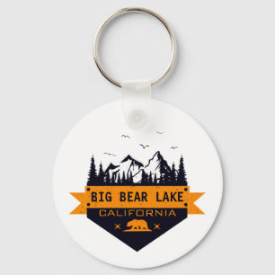 Big Bear Lake California - Custom Name Keychain
