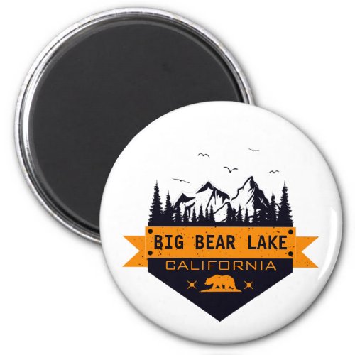 Big Bear Lake California _ Custom Name Magnet